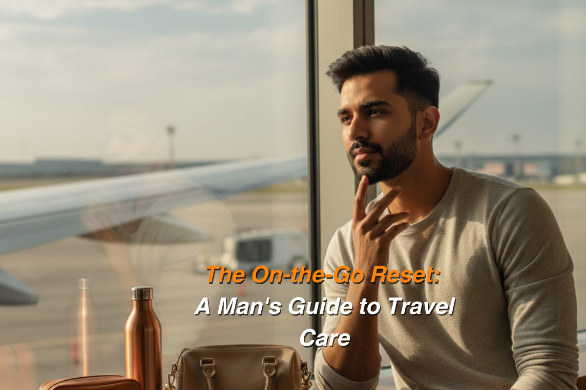 The On-the-Go Reset: A Man's Guide to Travel Care