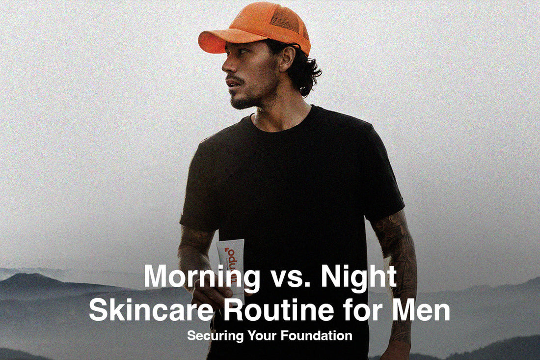 Morning vs. Night Skincare Routine for Men: Securing Your Foundation